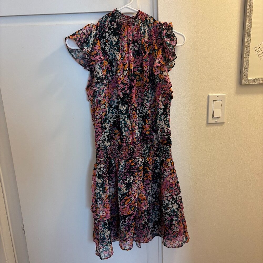 1. STATE | Flowy Floral Mini Dress